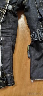 Dětská moto bunda Worker, velikost XS - 7