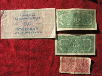 ČESKOSLOVENSKÉ POVOJNOVÉ BANKOVKY: 1945-1950 - 7