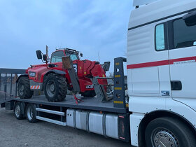 Teleskopický manipulátor, přeprava strojů - 7