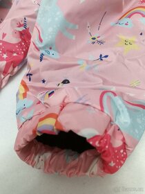 Nový nepromokavý termo set Jednorožci, vel.92/98 - 7