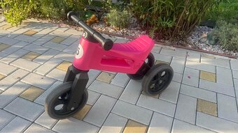 Funny wheels růžová + přílba - 7