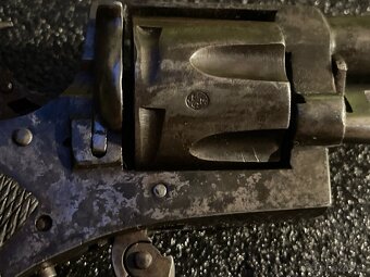Revolver typu Bulldog (Belgie) + 8 nábojů 320 corto Fiocchi - 7