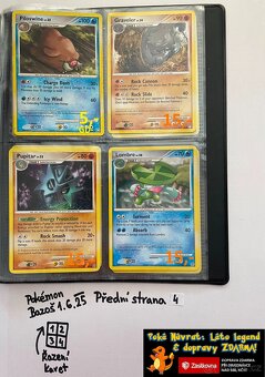 Kusové karty TCG Pokémon STARÉ PŘES 15LET (ORIGINÁL) - 7