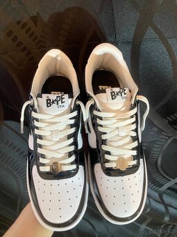 Bape Sta Black/White – NOVÉ | Velikost 43 EU - 7