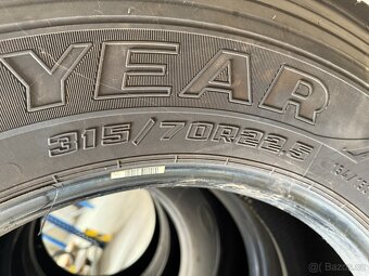 Záběrové pneumatiky GoodYear 315/70 R22,5 - 7