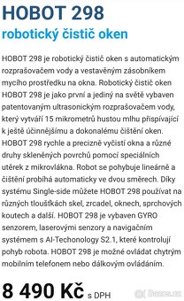 robotický čistič oken Hobot - 7