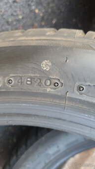 Téměř nejeté zimní Bridgestone LM005, 225/50/18, sada - 7