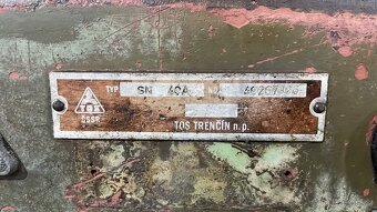 Hrotový soustruh TOS SN 40A/2000 - 7