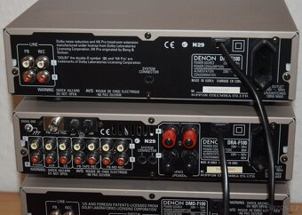 Minikomponet system DENON - CD, MD deck, receiver, DO - 7