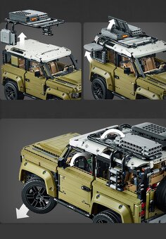 Stavebnice Land Rover Defender kompatibilní s LEGO - 7