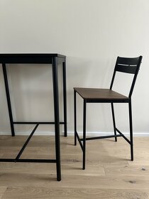 Stůl a 2 barové židle Ikea Sandberg - 7