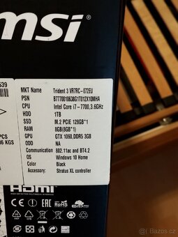 PC MSI Trident 3 VR7RC-072EU - 7