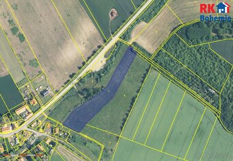 Prodej, pozemek nad rybníkem, Cholenice, okres Jičín - 7