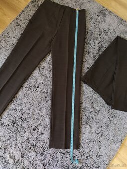 Dámský kalhotový kostýmek, vel. 38 (sako + 2x kalhoty) - 7