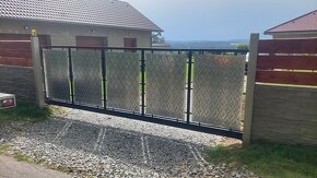 Samonosná brána komplet C60 ECO průjezd až 5m výška až 1,5m - 7