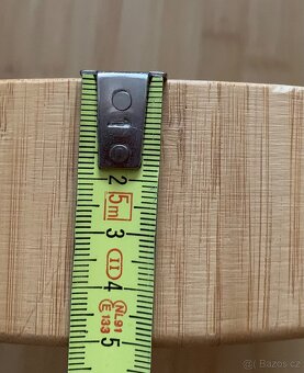 Velká bambusová krabička, dóza, šperkovnice - 7