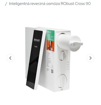 Predám úplne novú nerozbalenú Inteligentnú reverznú osmózu E - 7