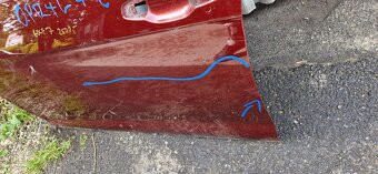 Leve predni dvere vw golf VII golf 7 - 7