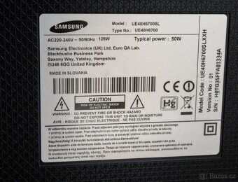 Smart TV Samsung 40" UE40H6700 3D - 7