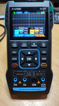 Osciloskop/multimetr/generátor FNIRSI 2C23T NOVÝ - 7