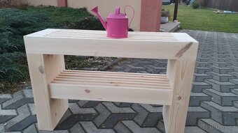 ZAHRADNÍ LAVICE / LAVIČKA (nordic styl) - 7