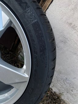 Alu kola R17, 5x112, ET38, 7,5J , 225 45 17 zimní - 7