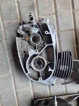 Motor jawa 250 typ 11 perak Janecek - 7