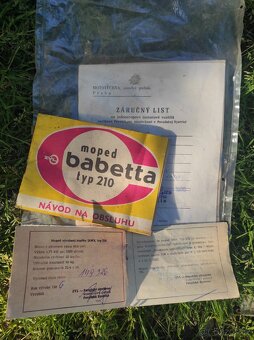 Jawa Babetta 210- Automatic , s doklady po 1.majiteli - 7