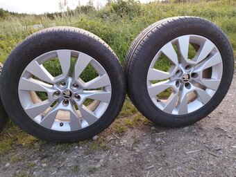 Originál ALU kola Škoda Yeti R17+ letní pneu - 7