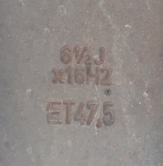 Kola Ford 16" rozteč 5x108 - 7