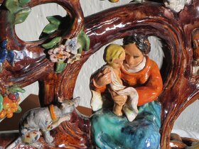 Keramický svícen / alpská keramika zn. LIEZEN - 7