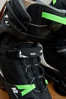 Kolečkové brusle -inline- vel.46EU K2 VO2 90 BOA M - 7