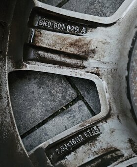 ALU kola 7.5Jx16H2 ET45 - 7