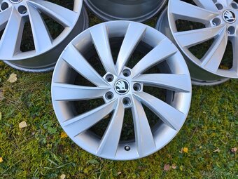 Sada originálních alu disků Škoda Turbine - 7,5Jx18" - 5x11 - 7