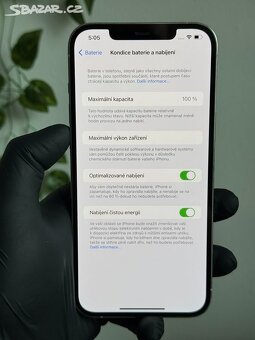 iPhone 12 Pro Max 128GB stříbrný - 100% baterie - 7