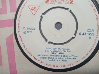 SP vinyl Matuška, Bobek, Špinarová, Schelinger, Spálený - 7