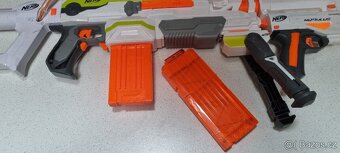 Nerf MODULUS 3V1 - elektrokulomet+brokovnice+vzduch nástavec - 7