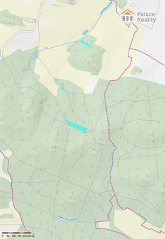 Prodej lesa 40.909 m2, obec Skály, okr. Strakonice - 7
