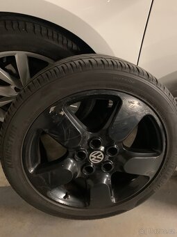 Sada kol, 5x112, 17 palců - letní pneu 225/45/27 - 7