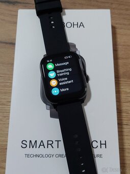 Chytré hodinky LLKBOHA P75 – 1,85" HD , volání - černé - 7
