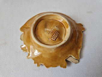 Starožitný myslivecký keramický popelník Wilhelm Schiller - 7