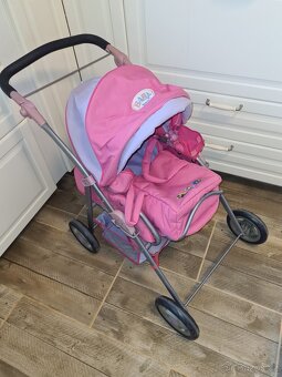 Doplňky pro panenky Baby born skříň, židlička, kolo sj - 7