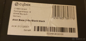 CYBEX isofix skořápka do auta - 7