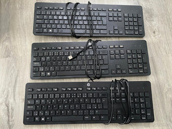 KLÁVESNICE HP, se čtečkou karet, 7ks - 7