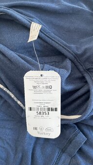 4XLTmavě modrá sada 2 kusů dámského domácího oblečení/pyžama - 7