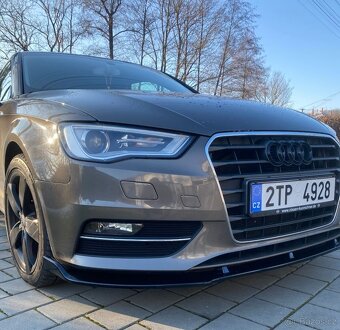 AUDI A3 8V SPOJLER NA PREDNI NÁRAZNÍK LIPO NA NARAZNIK - 7