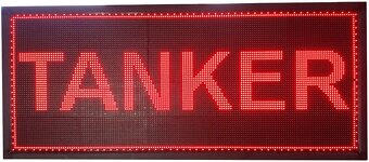 VELKÁ PROGRAMOVATELNÁ SVĚTELNÁ REKLAMA LED PANEL DISPLEJ - 7