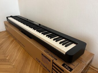 CASIO CDP-S360 + stojan + stolička - 7