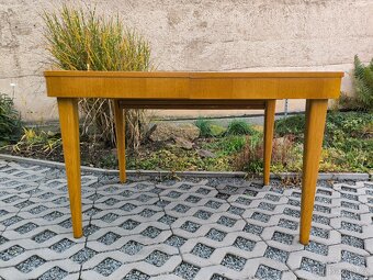 Art Deco jídelní rozkládací stůl Jindřich Halabala - 7