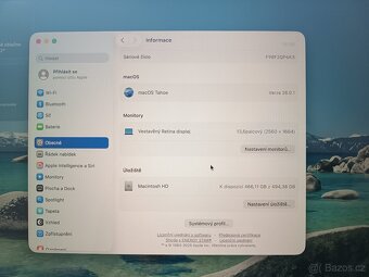 MacBook Air 13" M3 temně inkoustový - 16GB RAM, 512GB SSD - 7